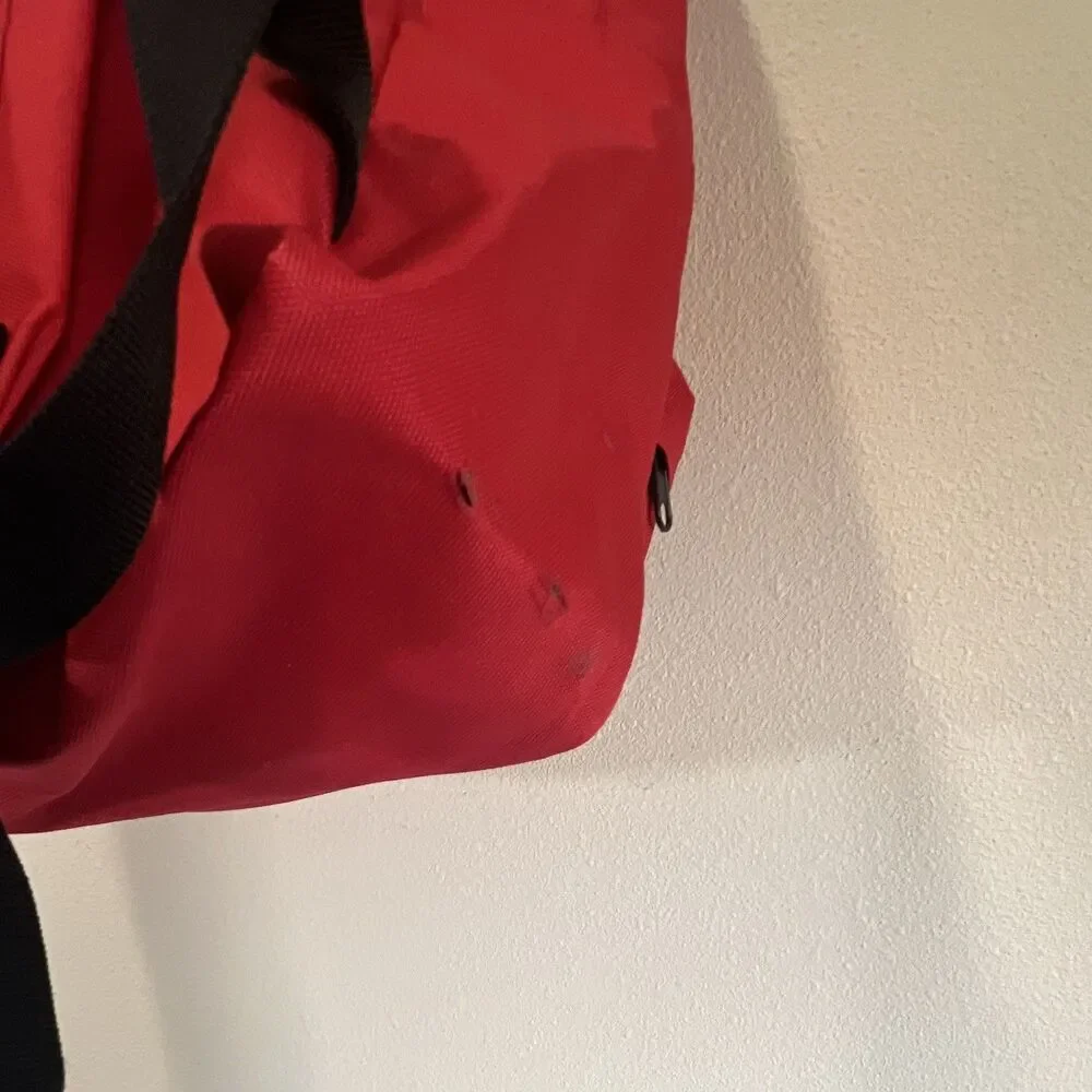 Search & Rescue 15L Red/Black Nylon Backpack 1 Pocket